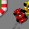 A top-down retro racer where you must skid, slide, spin, and speed by your opponents to claim first place