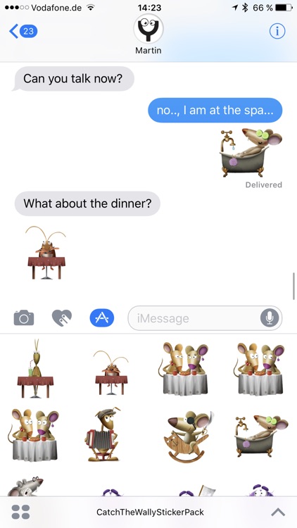 Catch the Wally Stickers