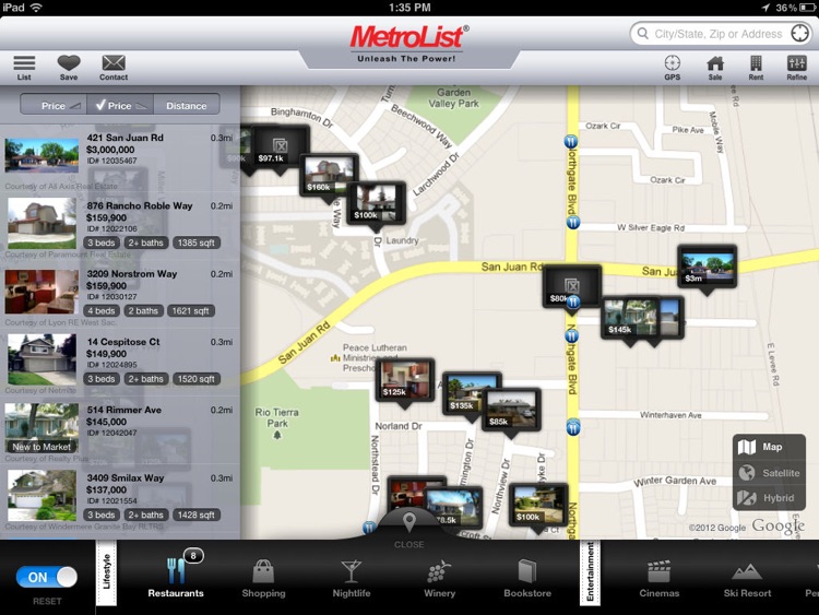 MLS PRO Real Estate for iPad