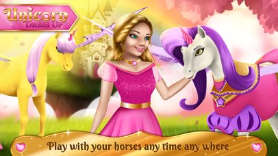 Unicorn Game.s - Horse Dress Up: Flying Pegasus iPhone App