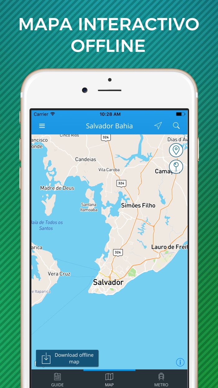 Salvador Bahia Guía de viajes con mapas