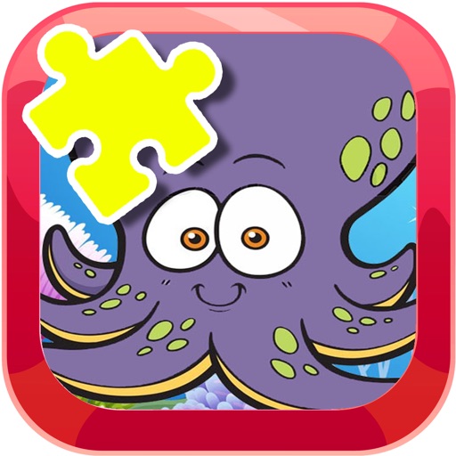 Octopus Games Jigsaw Puzzles For Kids Icon
