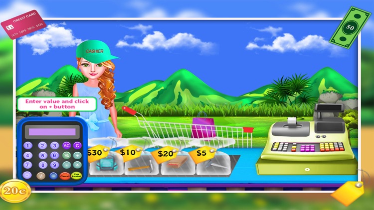 Summer camp cash register simulator game