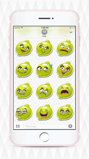 Animated Lemon Stickers for Messaging(圖2)-速報App