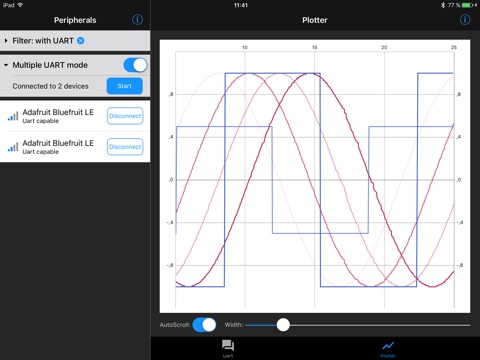 Bluefruit Connect screenshot 2