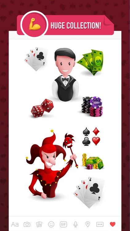 Casinomoji - stickers and emojis for casino
