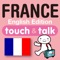 Aimed at English-speaking visitors to France, all vocabulary is transliterated in English and France