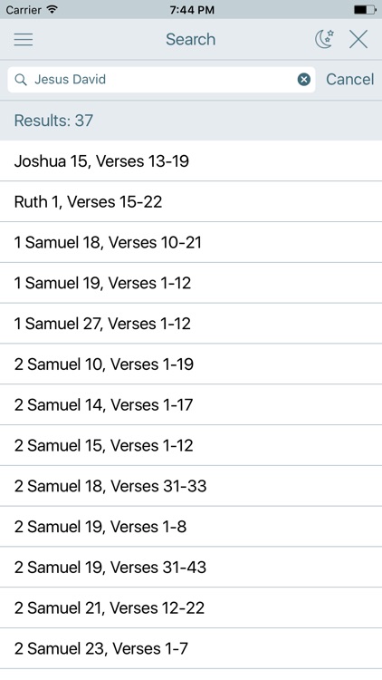 Through the Bible. Commentary and King James Bible screenshot-3