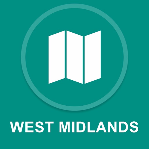 West Midlands, UK : Offline GPS Navigation icon