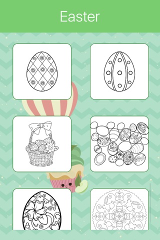 Easter Coloring Book for Kids: Learn to color screenshot 3