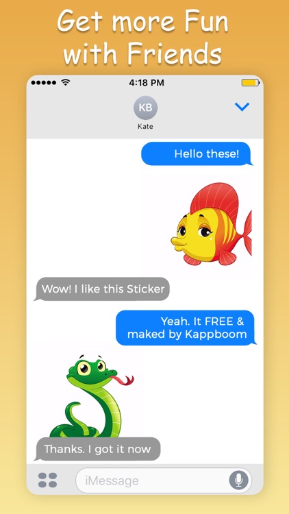 Animal Moji Sticker