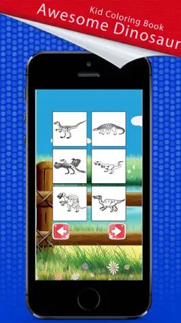 Game screenshot Dinosaur Kid Coloring Book 3 hack