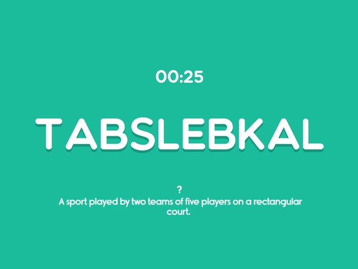 Word Building Letters Arrangement - Kids Game