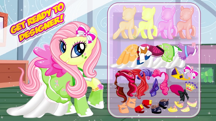 Pony Dress Up and Salon Games for Little Girls