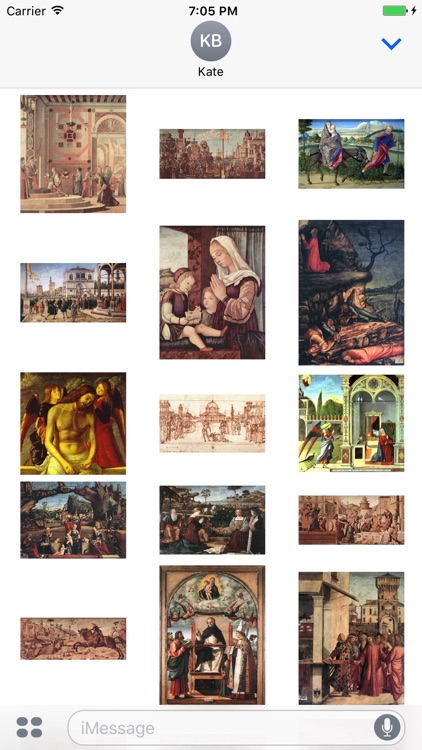 Vittore Carpaccio Artworks Stickers