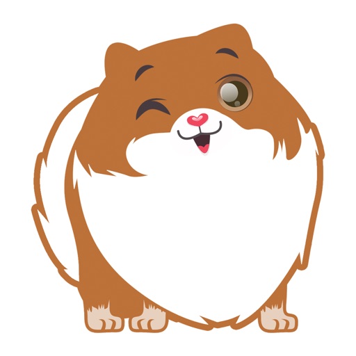 Pom Pom Pomeranian Stickers iOS App