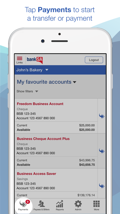 How to cancel & delete BankSA Business App from iphone & ipad 2