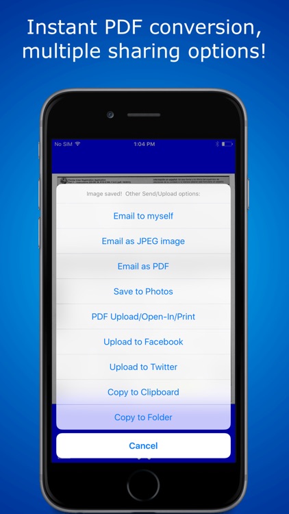 SmartScan Express: fast PDF scanner screenshot-4