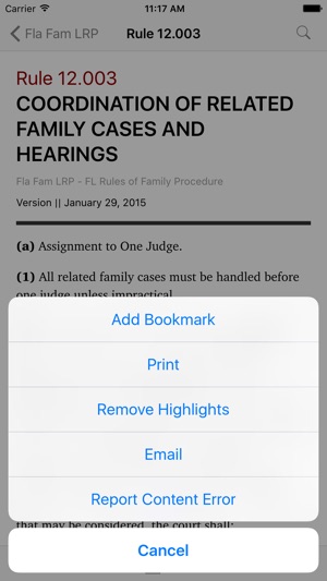 Florida Family Law Rules of Procedure (LawStack)(圖3)-速報App