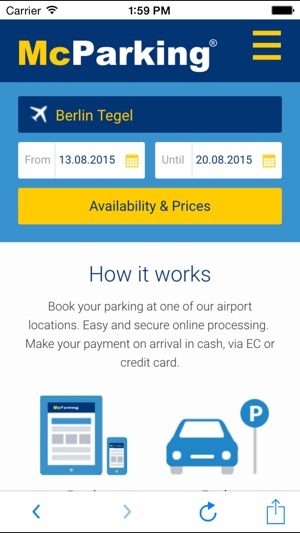 McParking | Parking Airport