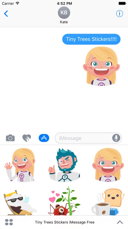 Tiny Trees Basic Stickers for iMessage