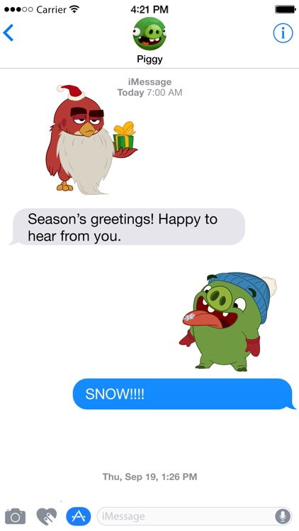 Angry Birds Stickers