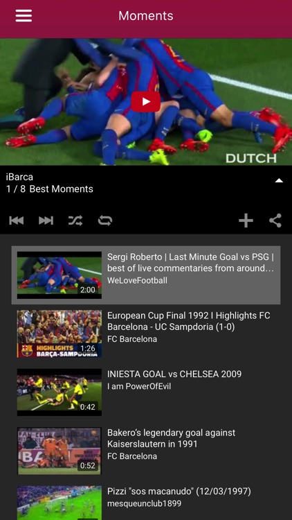 iBarca - FC Barcelona Chants and Songs for fans