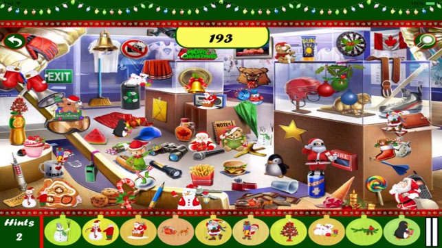 Free Hidden Objects: Christmas Angel Hid