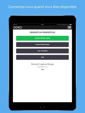 Doko - Application Chauffeur screenshot 2