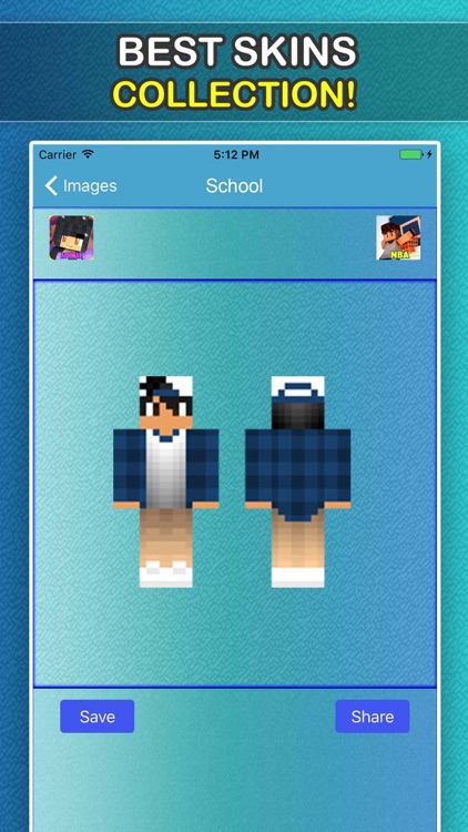 Best School Skins For Minecraft Pocket Edition screenshot-3