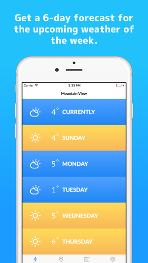 Clime - A free & simple weather forecast