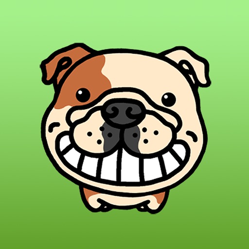 English Bulldog World Sticker Pack for iMessage icon