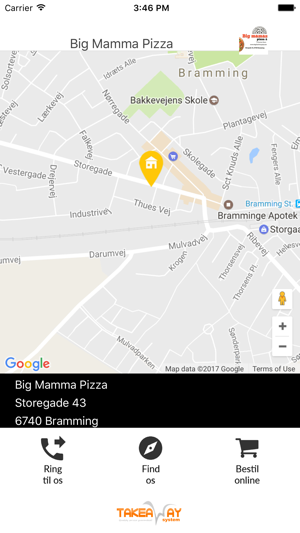 Big Mamma Pizza Bramming