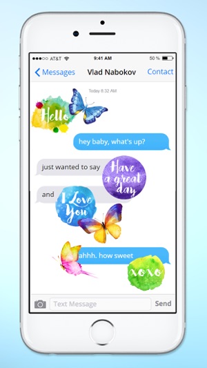 Butterflies Watercolor Butterfly Sticker Pack(圖2)-速報App