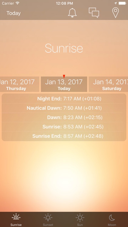 Sunrise Sunset Info