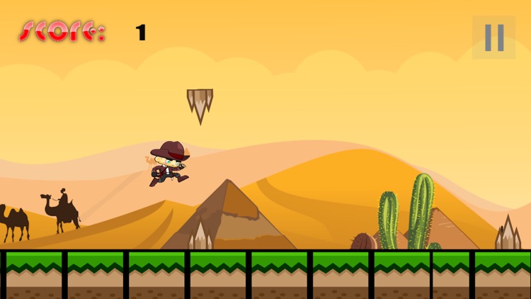 Super Cowboy - Endless Impossible Jump Game