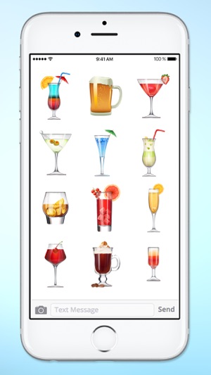 Lets Get A Drink Bar & Cocktail Sticker Pack(圖3)-速報App