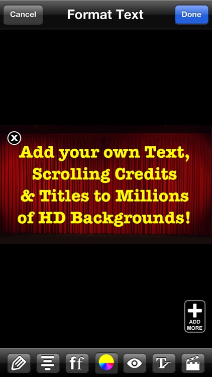 Extras for iMovie
