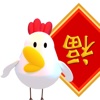 CNY Rooster Stickers