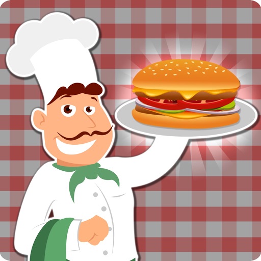 Burger Maker: Cooking Stand Icon