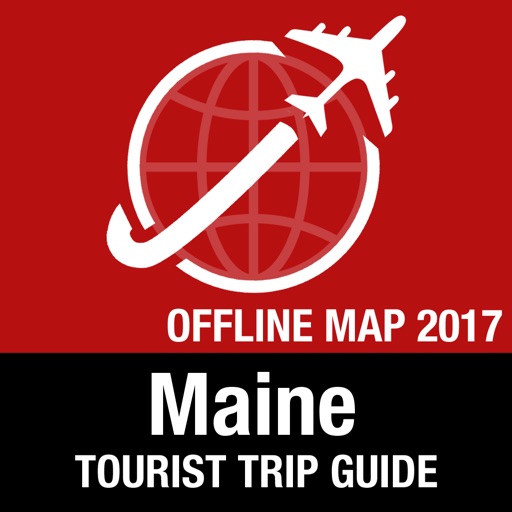 Maine Tourist Guide + Offline Map icon