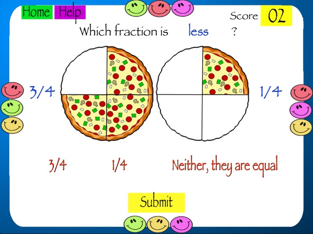 Comparing Fractions(圖1)-速報App