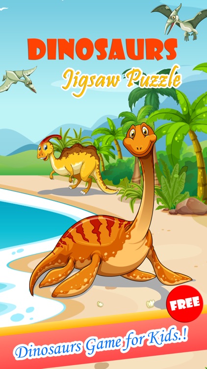Dinosaur Jigsaw Puzzles Learning Games For Kids 2