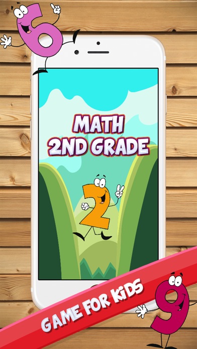 How to cancel & delete Math Game for Second Grade - Learning Games from iphone & ipad 1