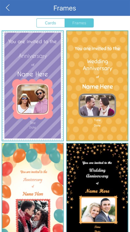 Anniversary Invitation Card Maker Pro screenshot-3