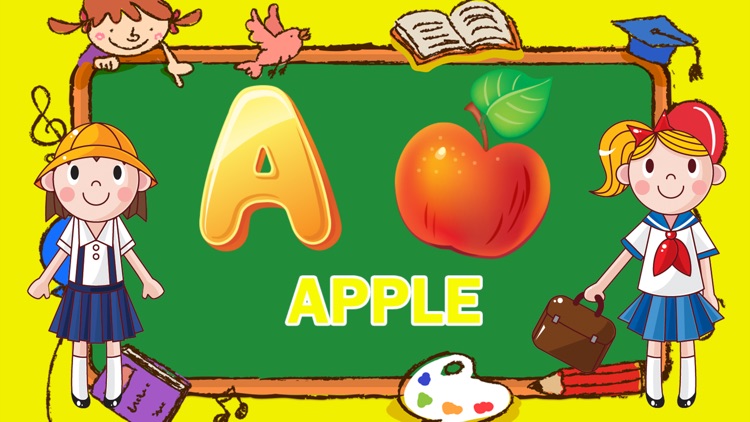 Learning ABC Vocabulary Letter Tracing for Kids