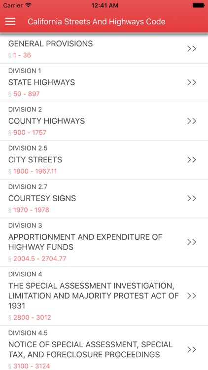 California Streets and Highways Code