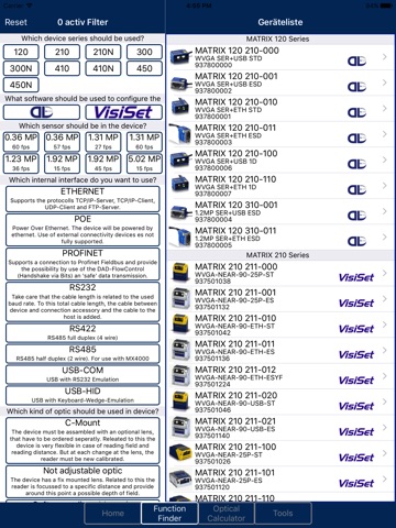 MATRIXTOOL MOBILE screenshot 2