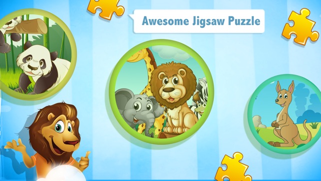 Wild Animal Puzzles For Kids(圖1)-速報App