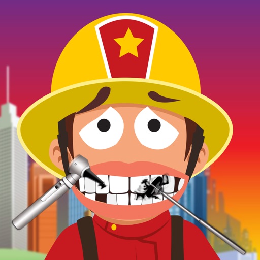 Hero Brave Fireman Rescue - Dentist Game icon